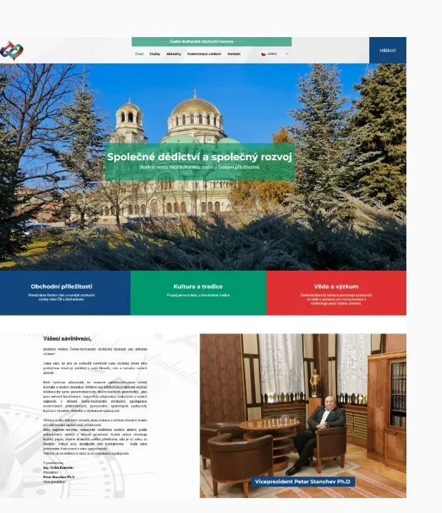 Reference All In Web Service – Česko-bulharská obchodní komora